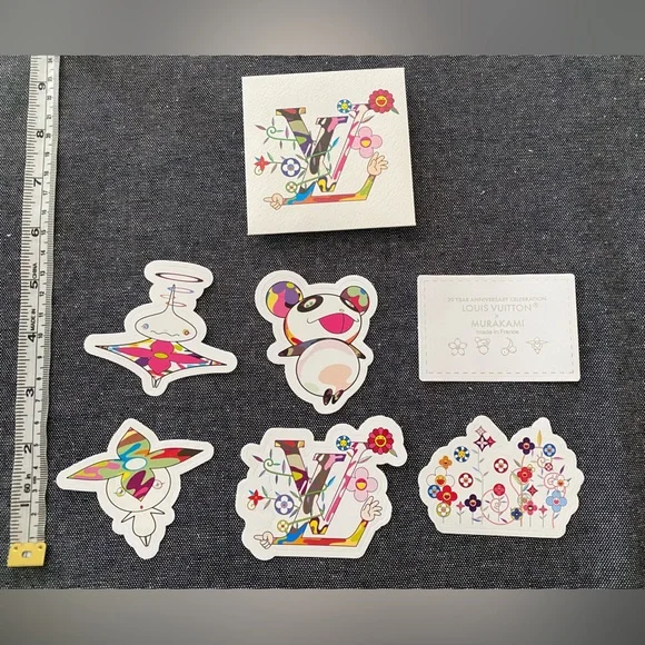 Louis Vuitton Murakami Stickers Set with Envelope - Picture 1 of 3